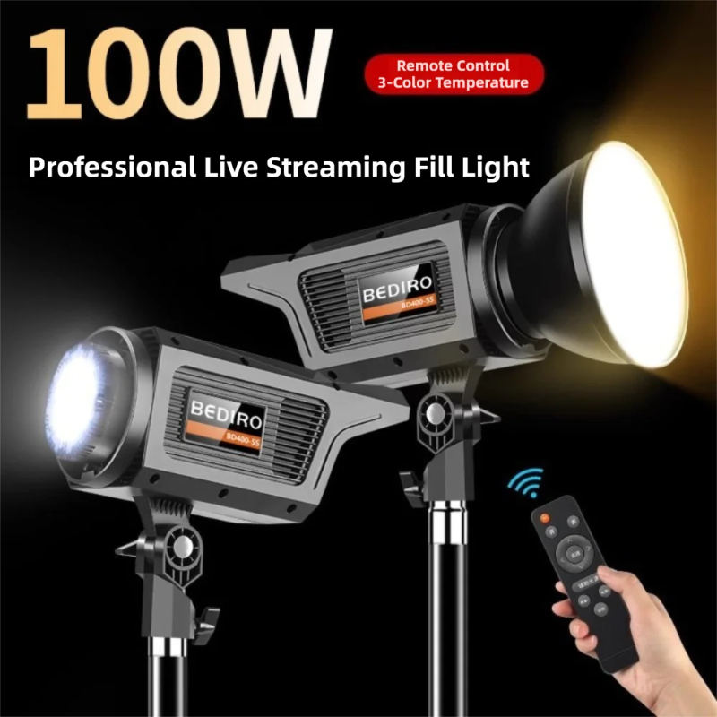 Photography Lighting Description - 100W Studio Flash Light Bowens Mount