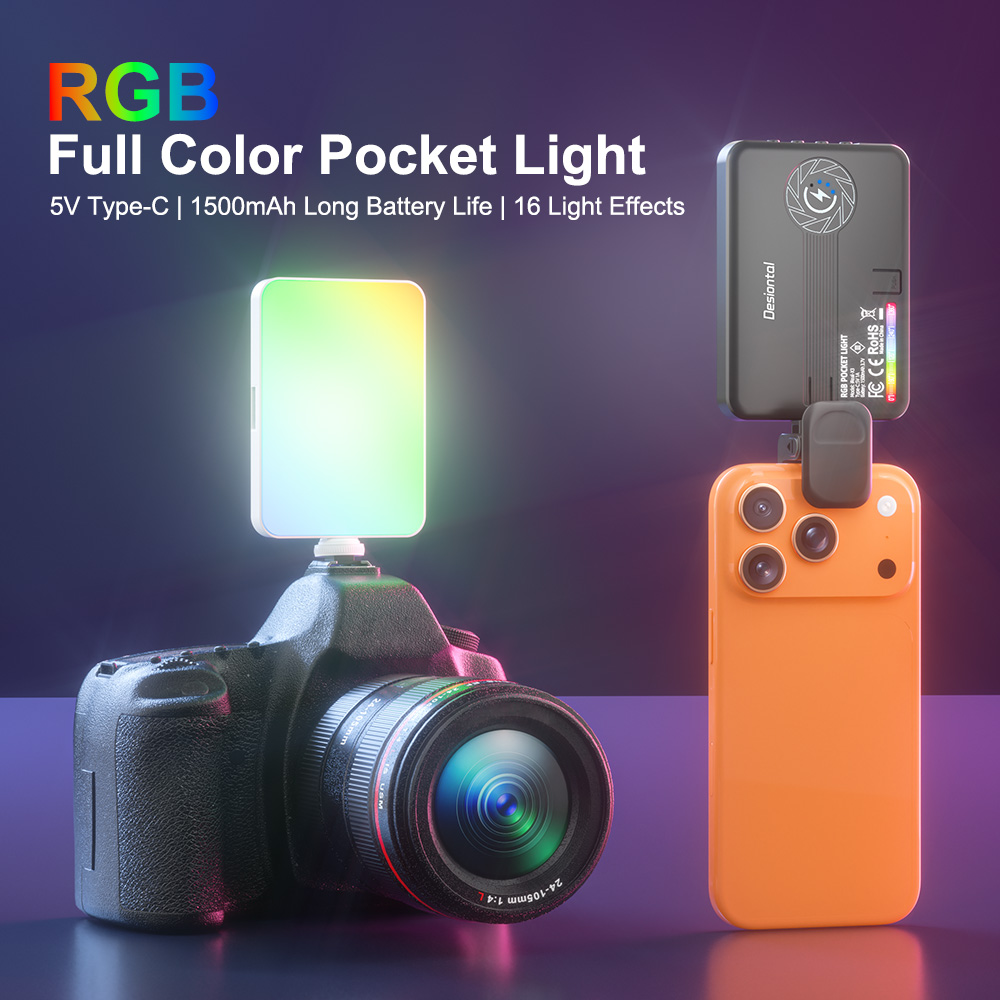 Photography Lighting Description - RGB LED Video Light Photography Fill