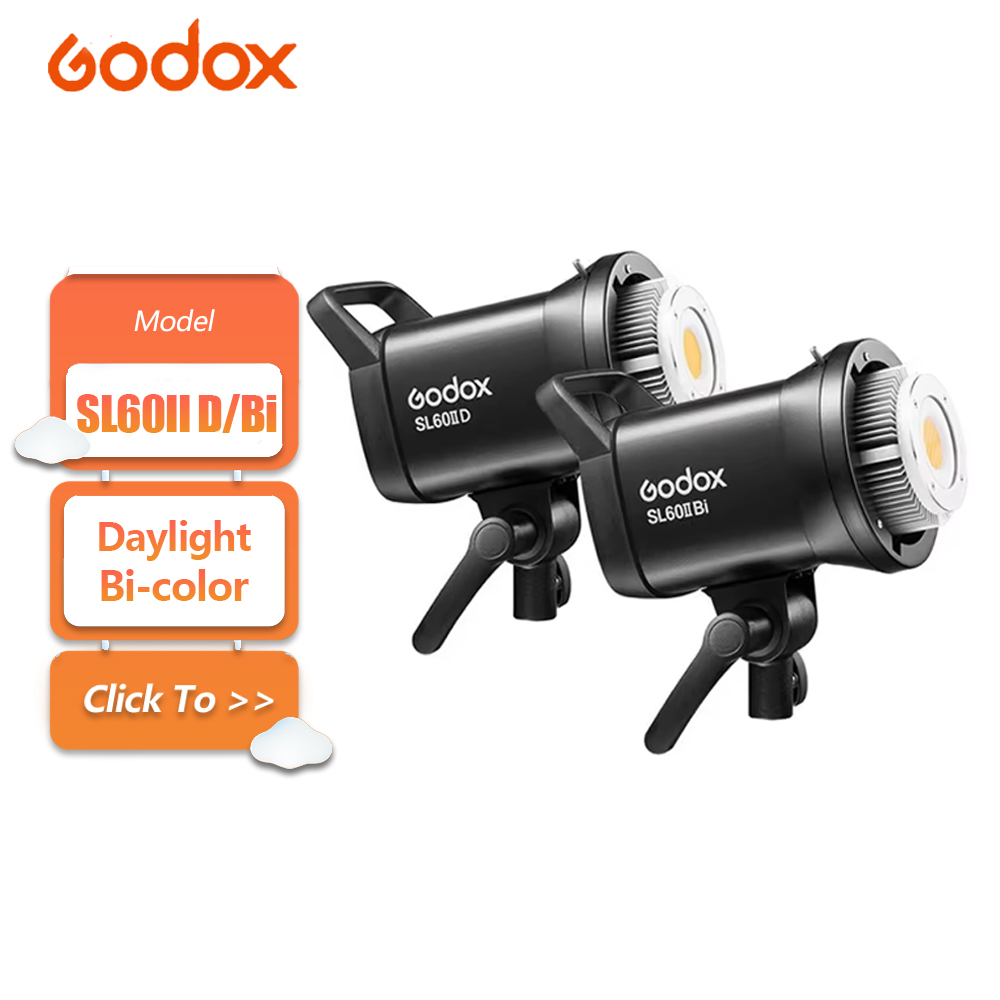 Photography Lighting Description - Godox SL60IID SL60IIBi 75W Daylight Bi-color