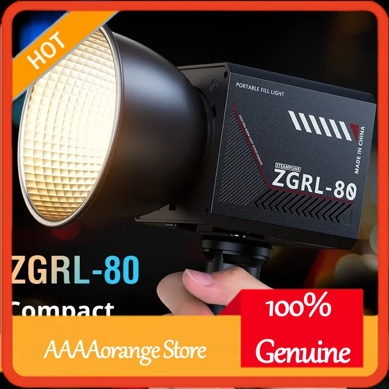 Photography Lighting Handheld - ZGRL80 80W COB LED Video Light