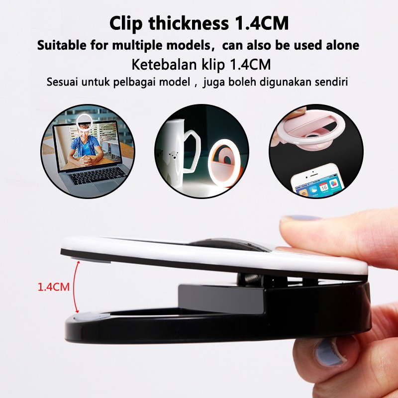 Đèn LED Selfie Vòng Sáng 3 Cấp - đánh giá và giá Photography Lighting Game