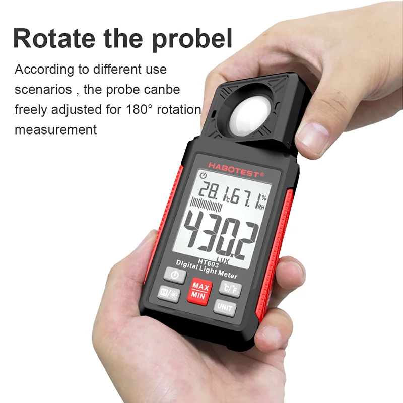 HT603 Digital Lux Meter 0~200, - đánh giá và giá Photography Lighting Meter