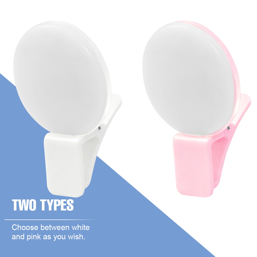 Clip LED Selfie Fill Light 3 B - đánh giá và giá Photography Lighting Game