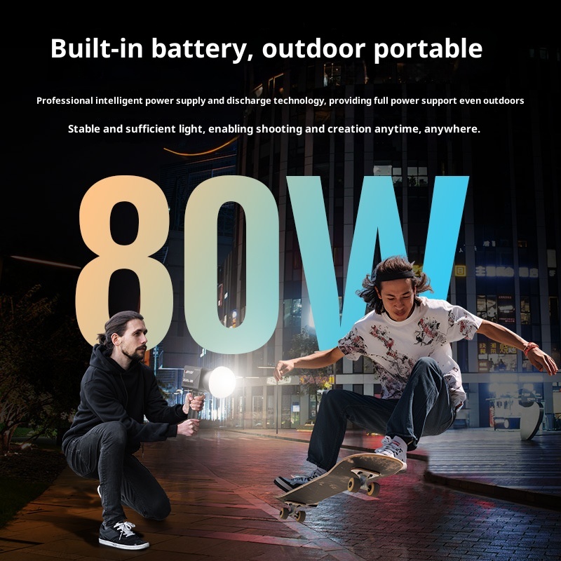 ZGRL80 80W COB LED Video Light - đánh giá và giá Photography Lighting Handheld