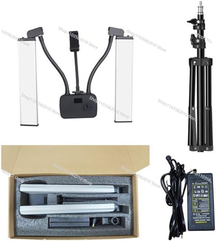 Foldable double arm filling li - đánh giá và giá Photography Mobile Lighting