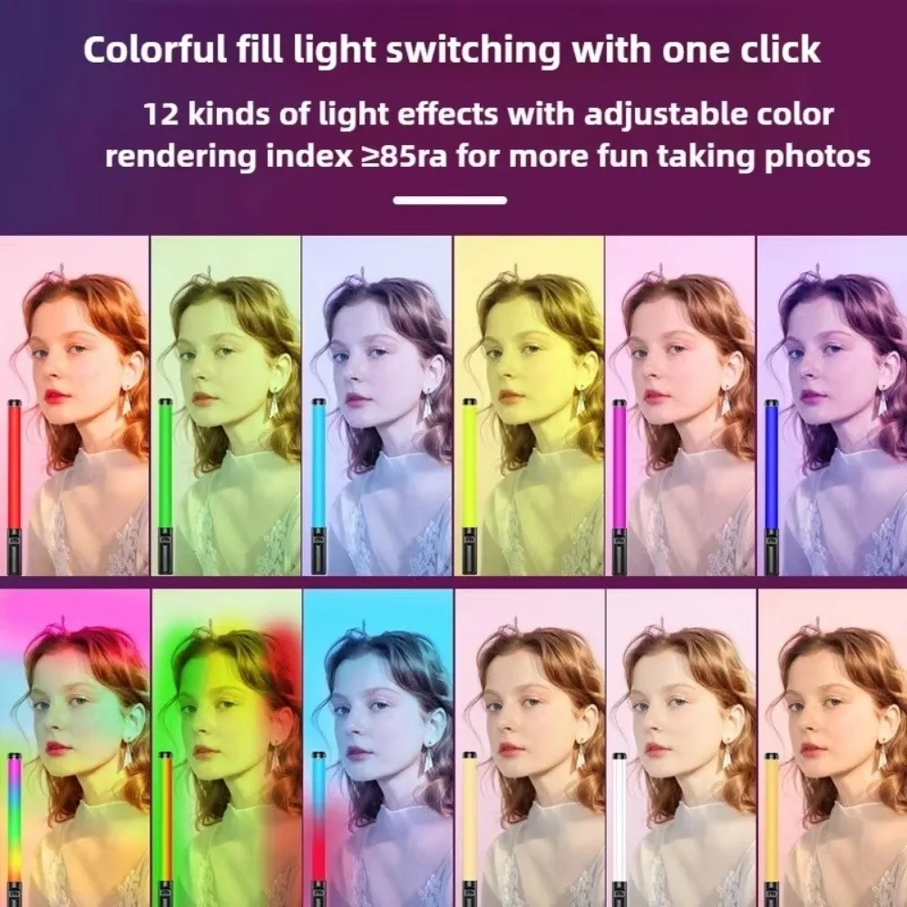 Portable RGB Handheld LED Ligh - đánh giá và giá Photography Lighting Handheld