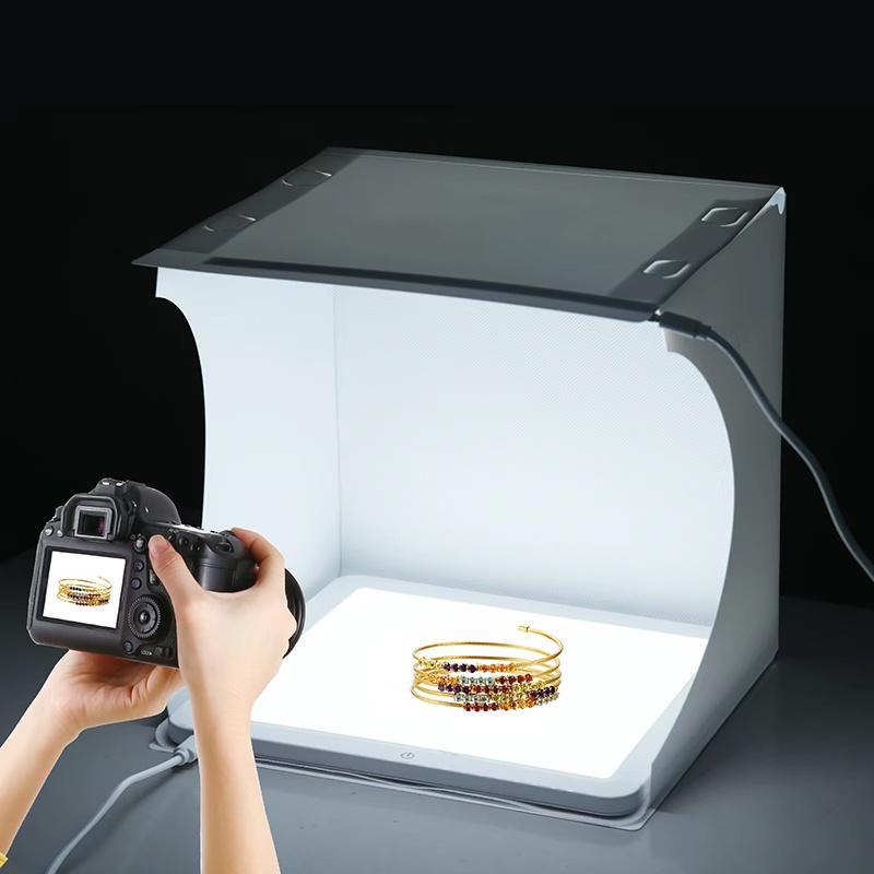 20cm Portable Photobox Photogr - đánh giá và giá Photography Lighting Meter