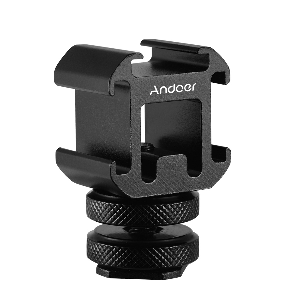 Andoer 3 Cold Shoe Mount Adapt - đánh giá và giá Photography Lighting Description