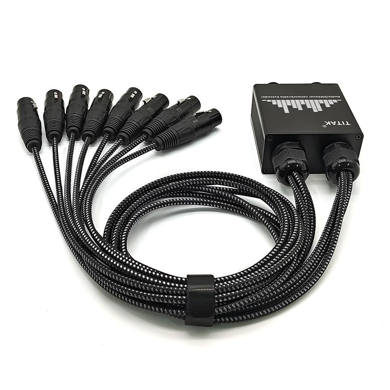 8 Channel XLR Snake Cable with - đánh giá và giá Photography Lighting Meter
